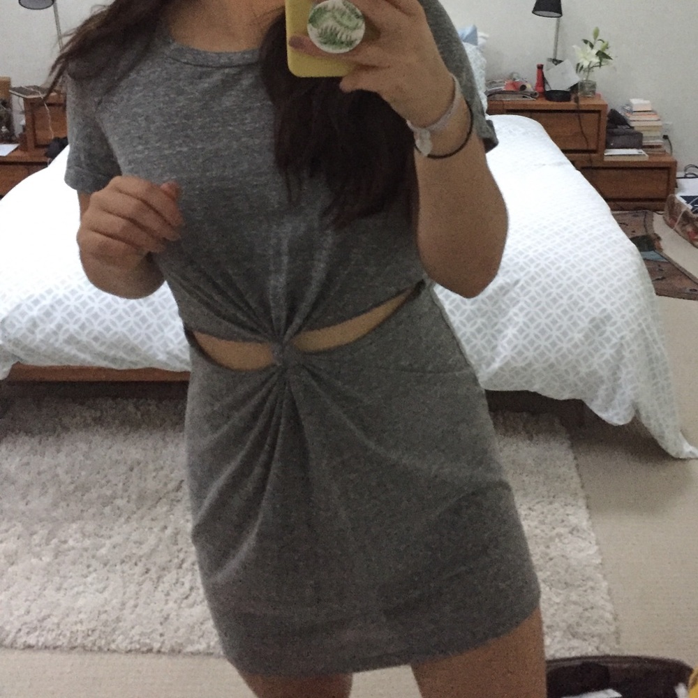 Urban outfitters grey t-shirt dress
